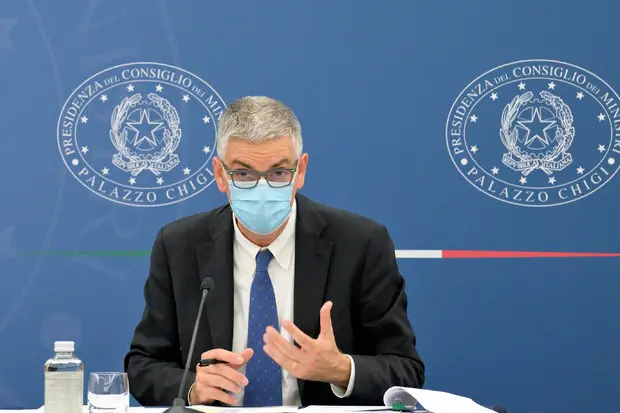 Silvio Brusaferro (foto Ansa)