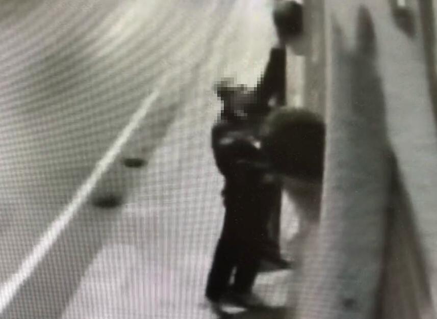 Via Porcu, raid del ladro di fiori in giacca