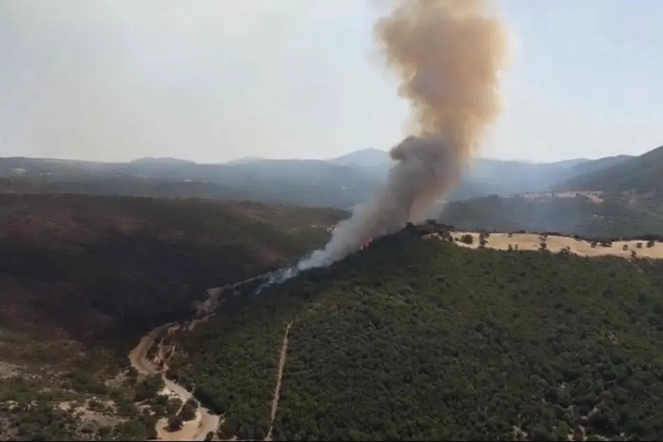 L'incendio di Neoneli
