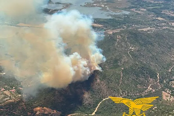 Incendio a Muravera
