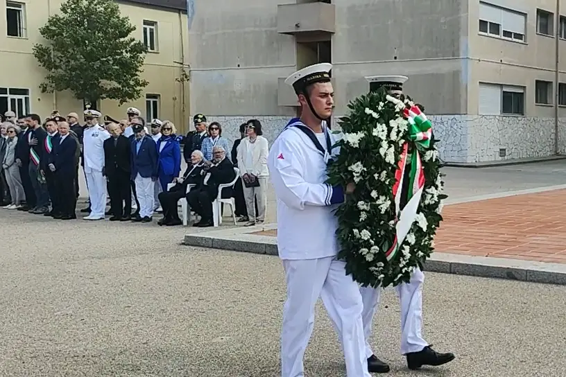 La Maddalena, un momento della cerimonia dello scorso anno