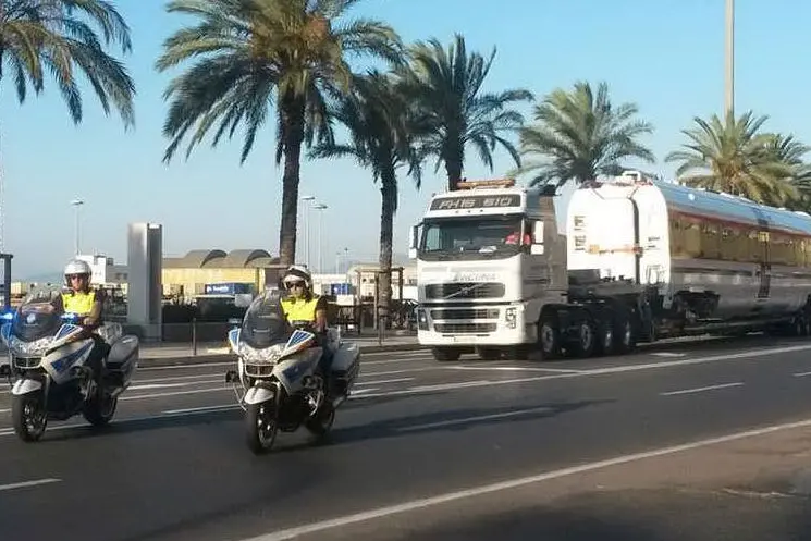 Trasporto del treno veloce