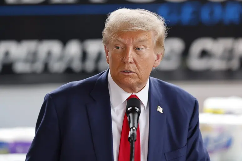 Donald Trump (foto Ansa)
