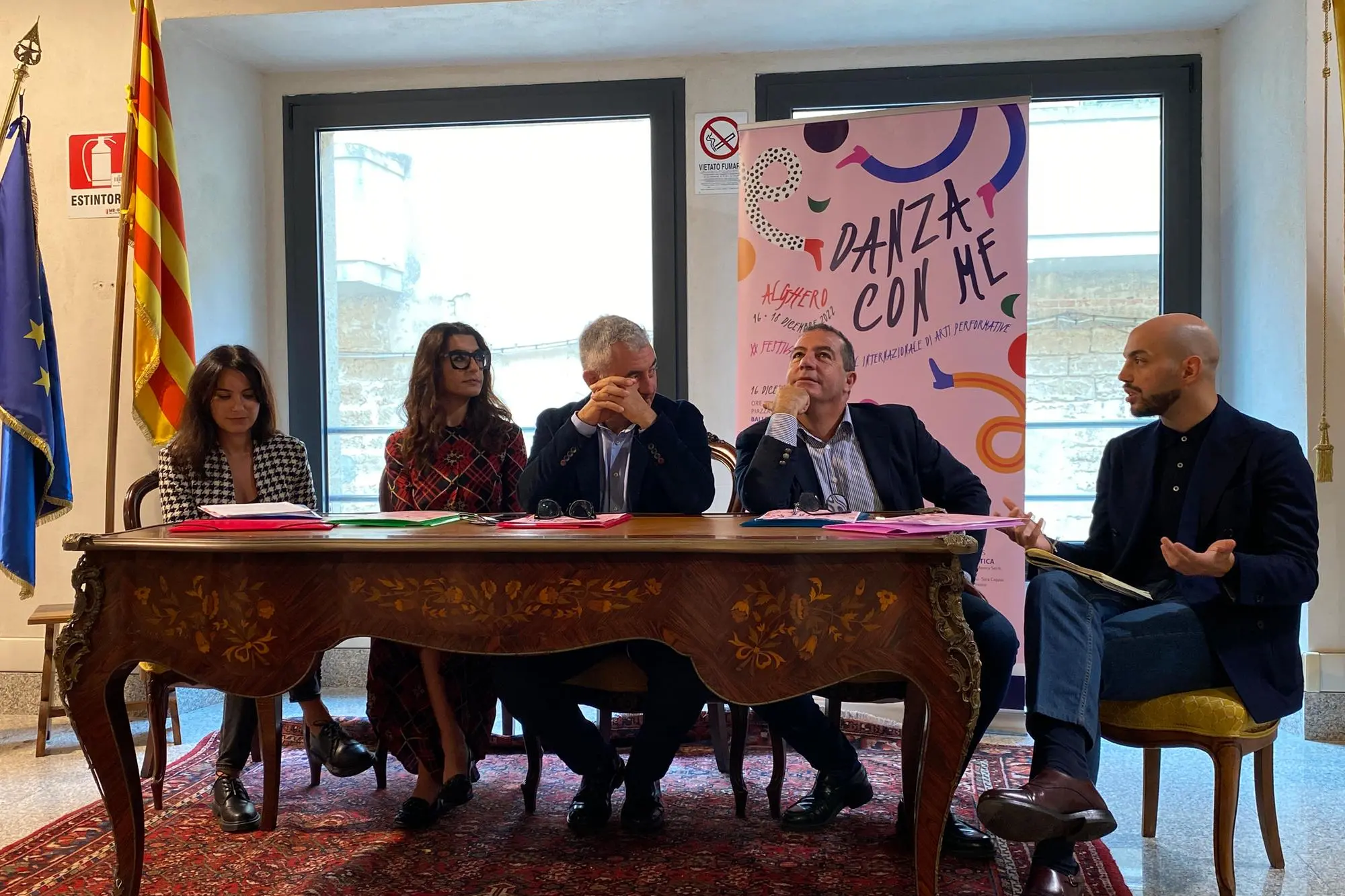La conferenza stampa (foto Fiori)