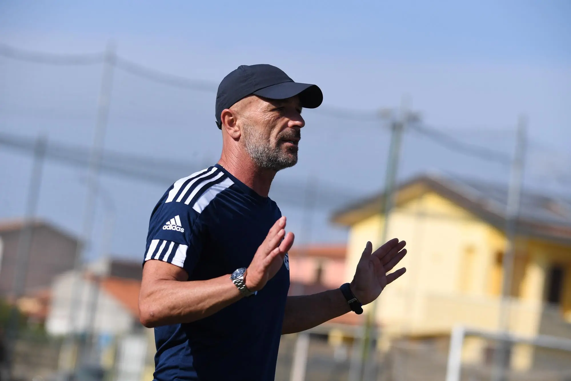 Il tecnico Alfonso Greco (foto Torres-A. Sanna)