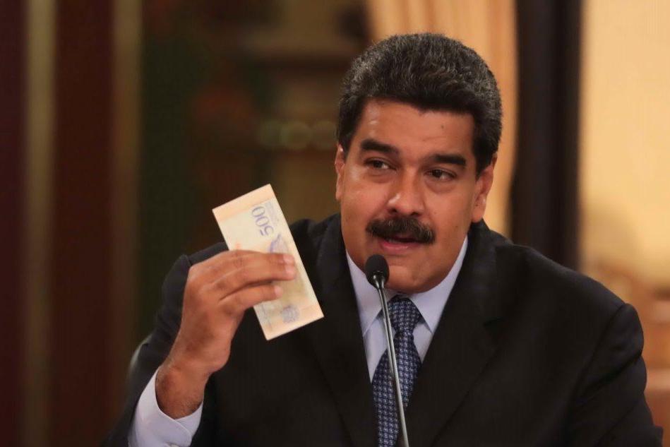 Il presidente Maduro (foto Ansa)