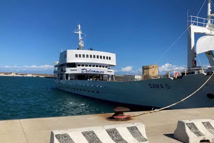 Il traghetto per l'Asinara (L'Unione Sarda - Pala)