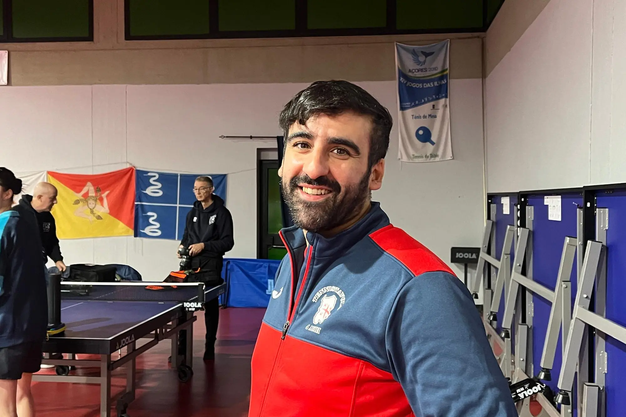 Stefano Curcio, coach del Quattro Mori Cagliari (Foto M.C.)