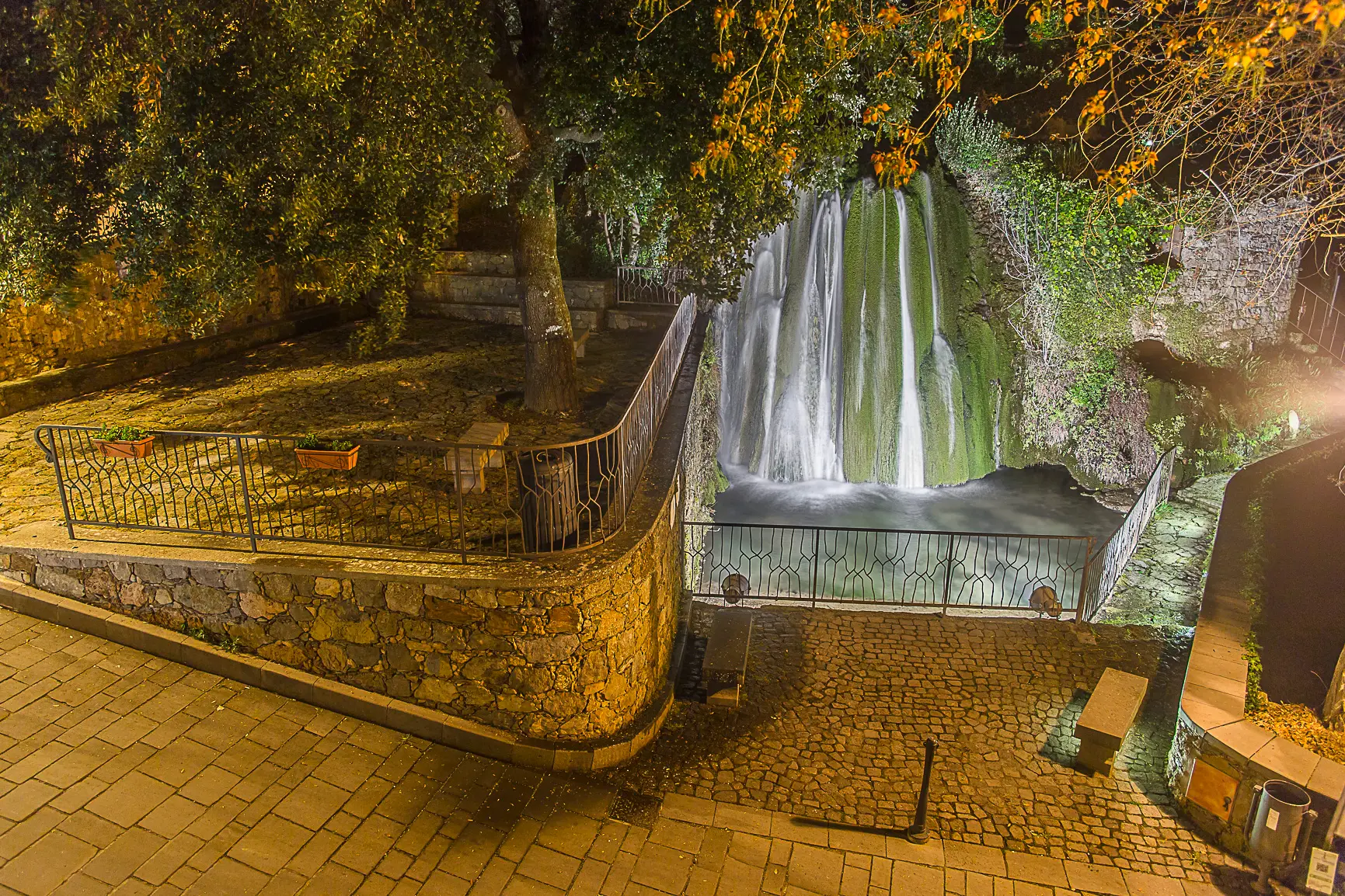 Sadali, la cascata di San Valentino