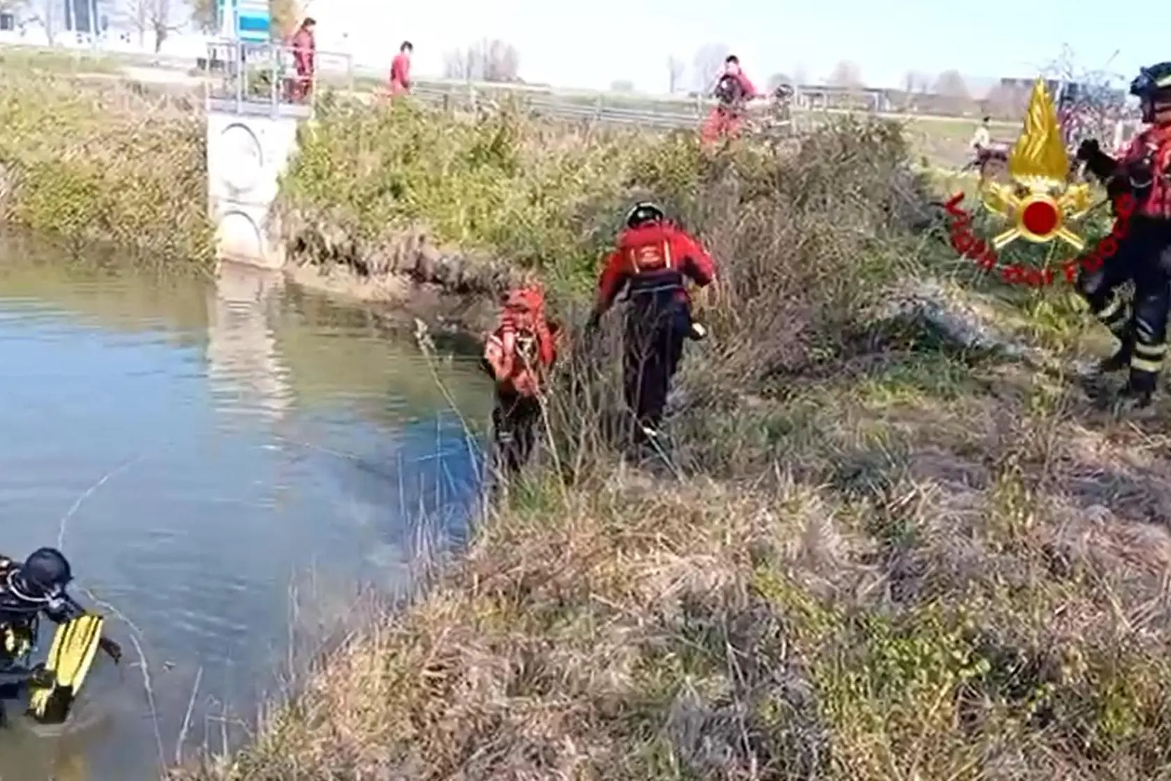Dramma a Rovigo (foto Ansa/Epa)