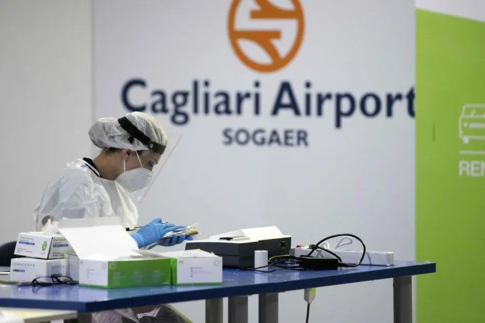 L'aeroporto di Cagliari (Archivio L'Unione Sarda)