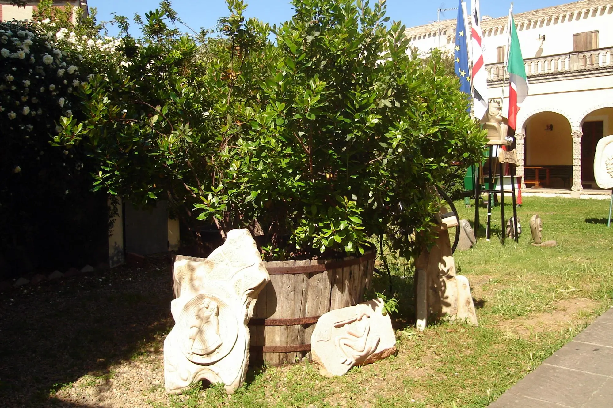 Manifestazione nella casa campidanese Su Cor'e Mara