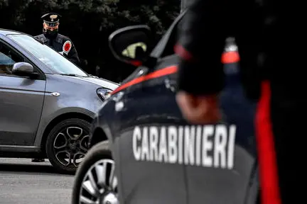 Controlli dei Carabinieri a piazza Mazzini per la domenica ecologica, Roma, 21 marzo 2021. ANSA/RICCARDO ANTIMIANI