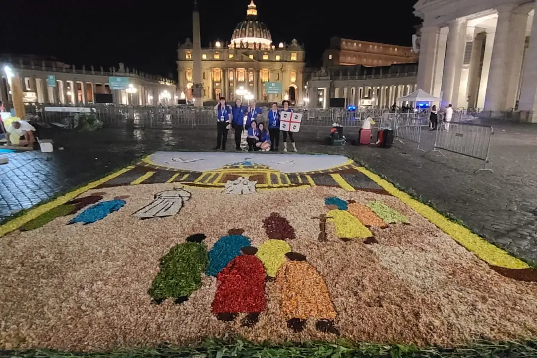 Le infioratrici di Tortolì in Vaticano