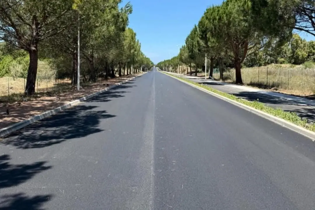 Viale del Minatore. (Foto Scano)