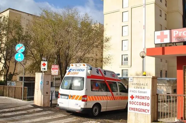 L'ospedale Santissima Annunziata (L'Unione Sarda)