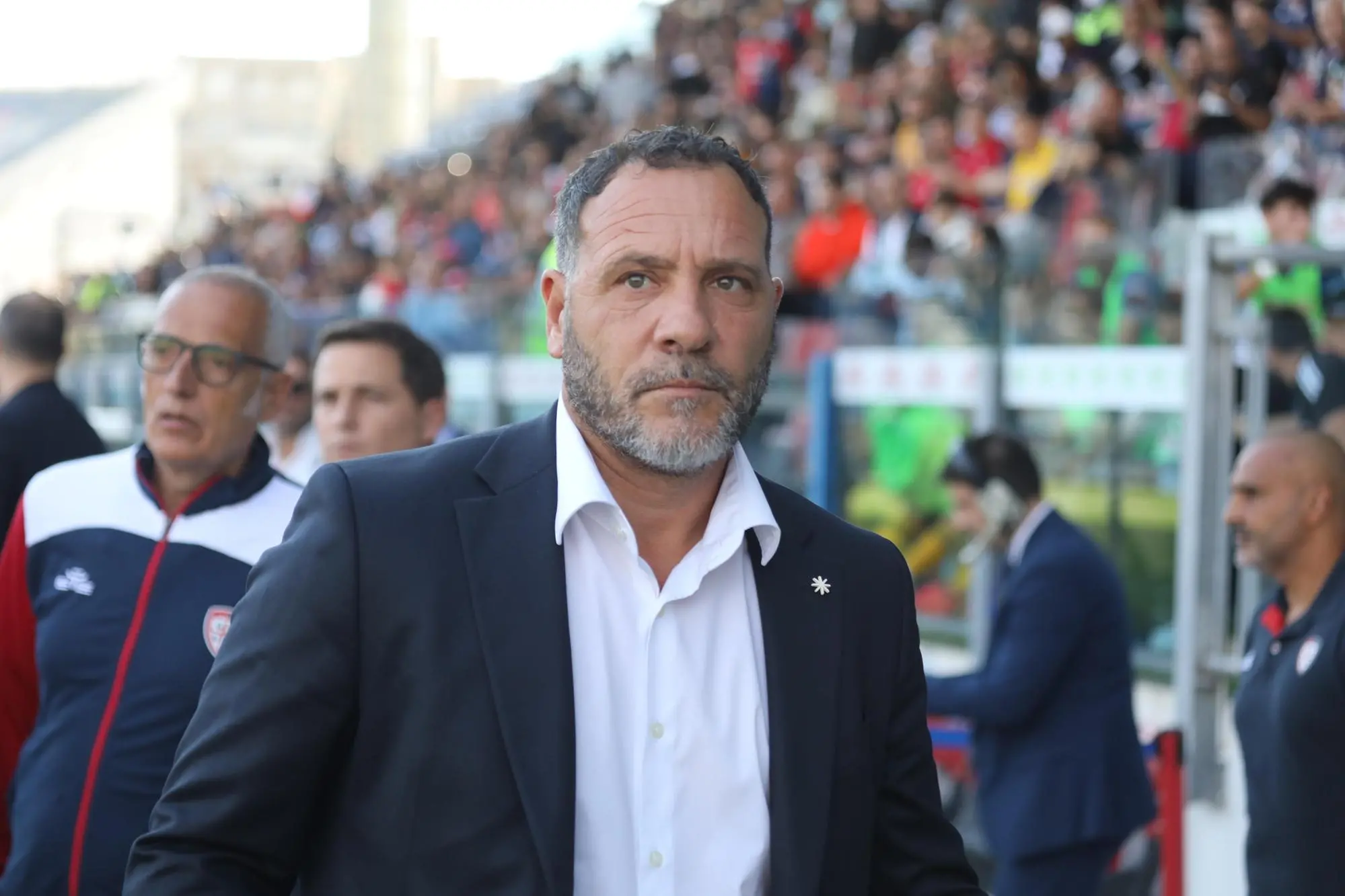 Roberto Muzzi sarà sulla panchina del Cagliari contro il Cosenza (L'Unione Sarda)