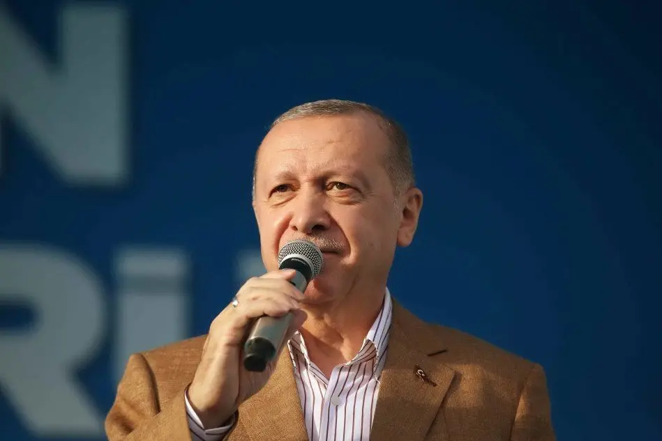 Recep Tayyip Erdogan (foto Ansa/Epa)
