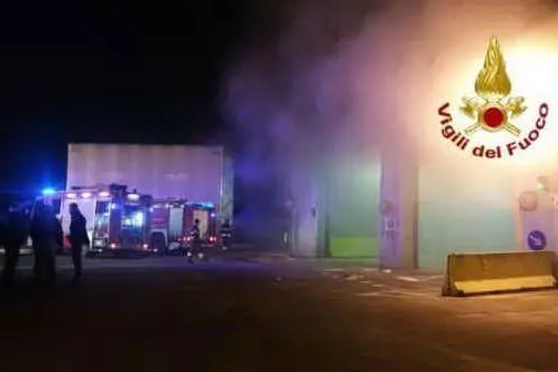 Foto dei vigili del fuoco