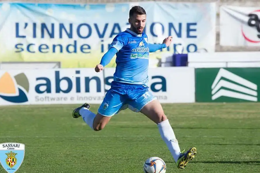 Paolo Palmas, autore del terzo gol (foto Latte Dolce)