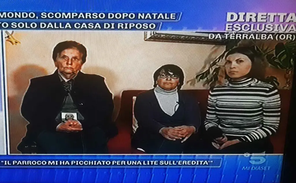 I parenti in tv (screenshot trasmissione)