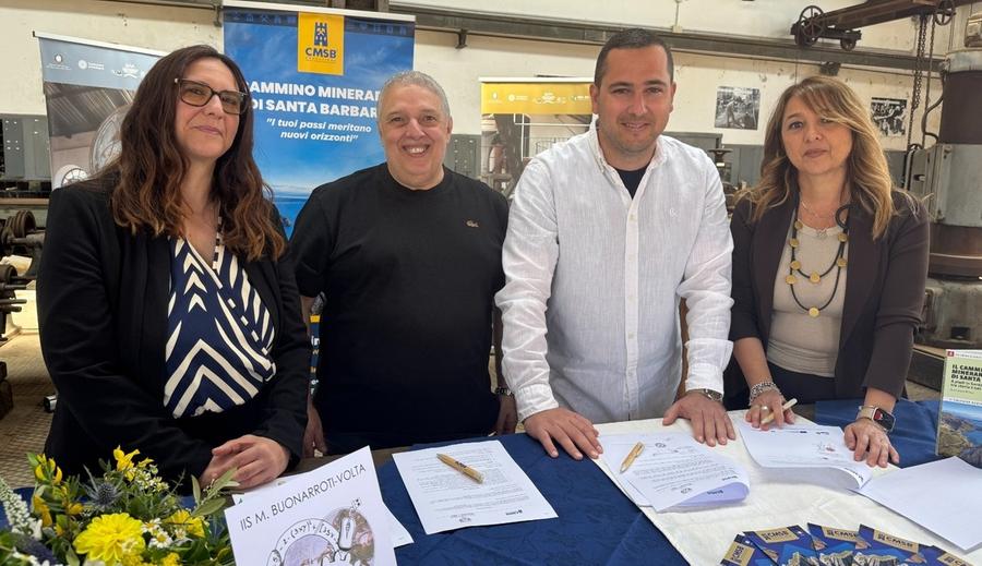 Il Cammino di Santa Barbara entra in classe
