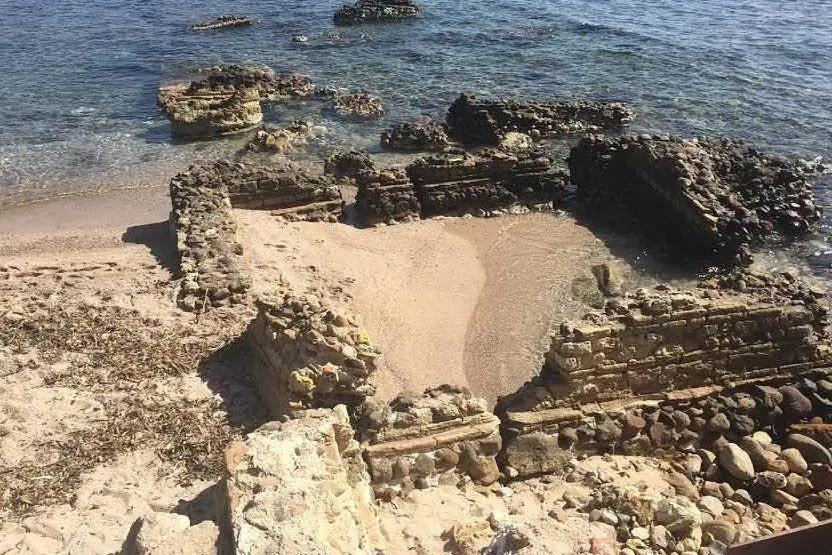 I resti della villa romana
