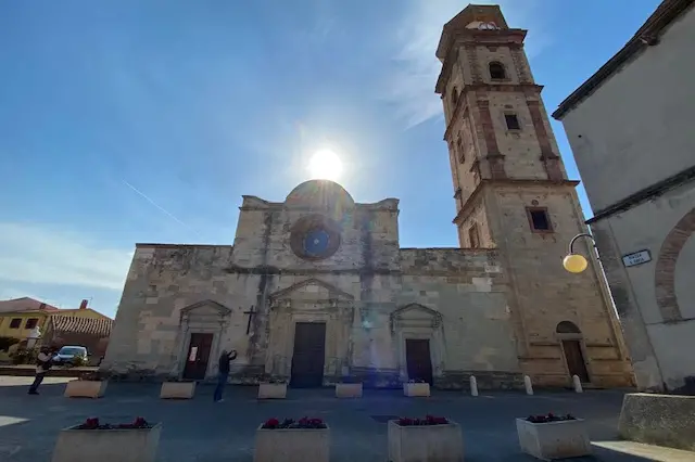 La chiesa di San Vero Milis (foto Pinna)