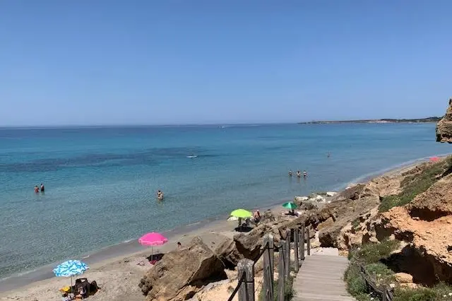 La costa del Sinis (foto Sara Pinna)