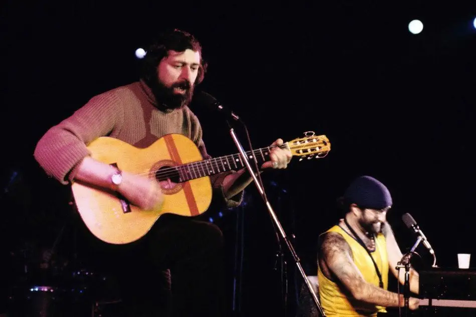 Francesco Guccini e Lucio Dalla