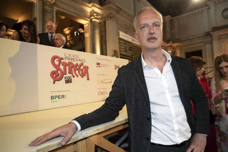 Antonio Scurati, vincitore del premio Strega (Ansa)