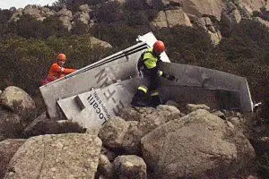 Lo schianto di un velivolo