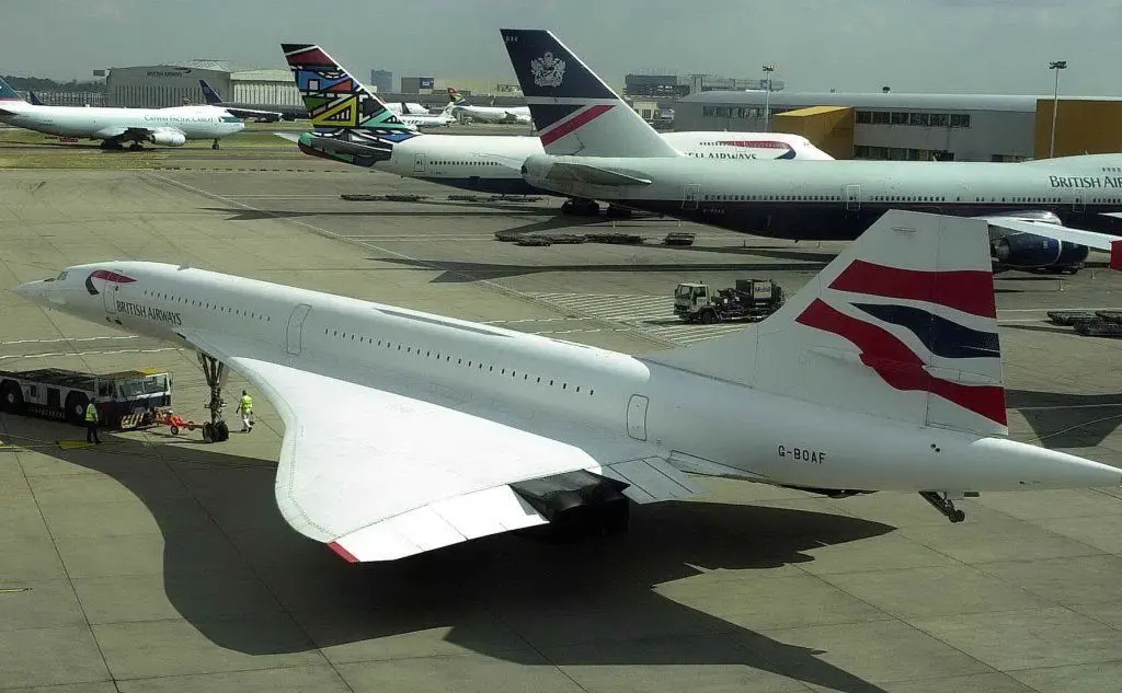I Concorde in pista