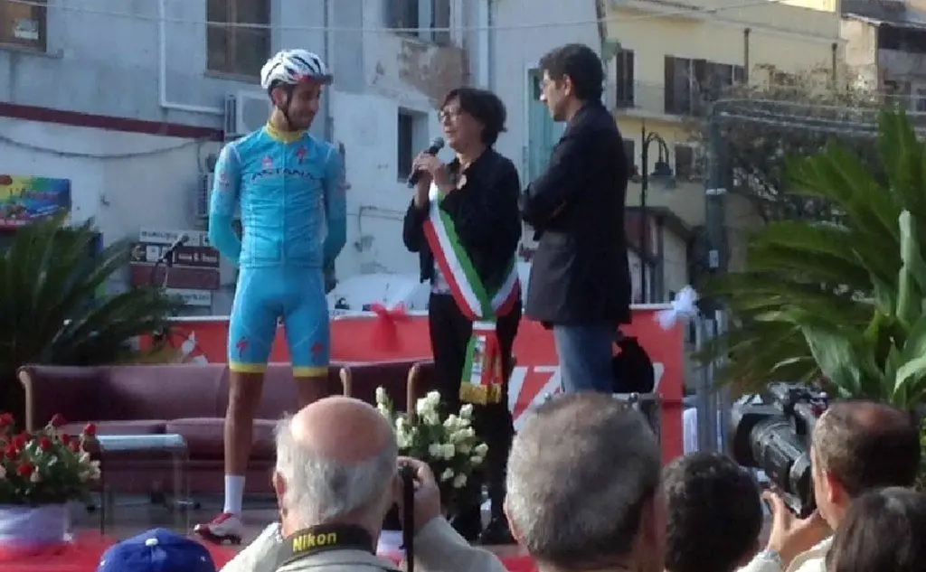 Con il sindaco di Villacidro Teresa Pani