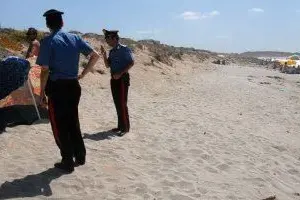 I carabinieri intervenuti sul luogo della tragedia