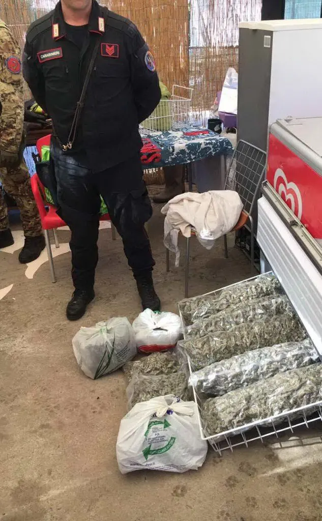 La droga nascosta in alcuni frigo