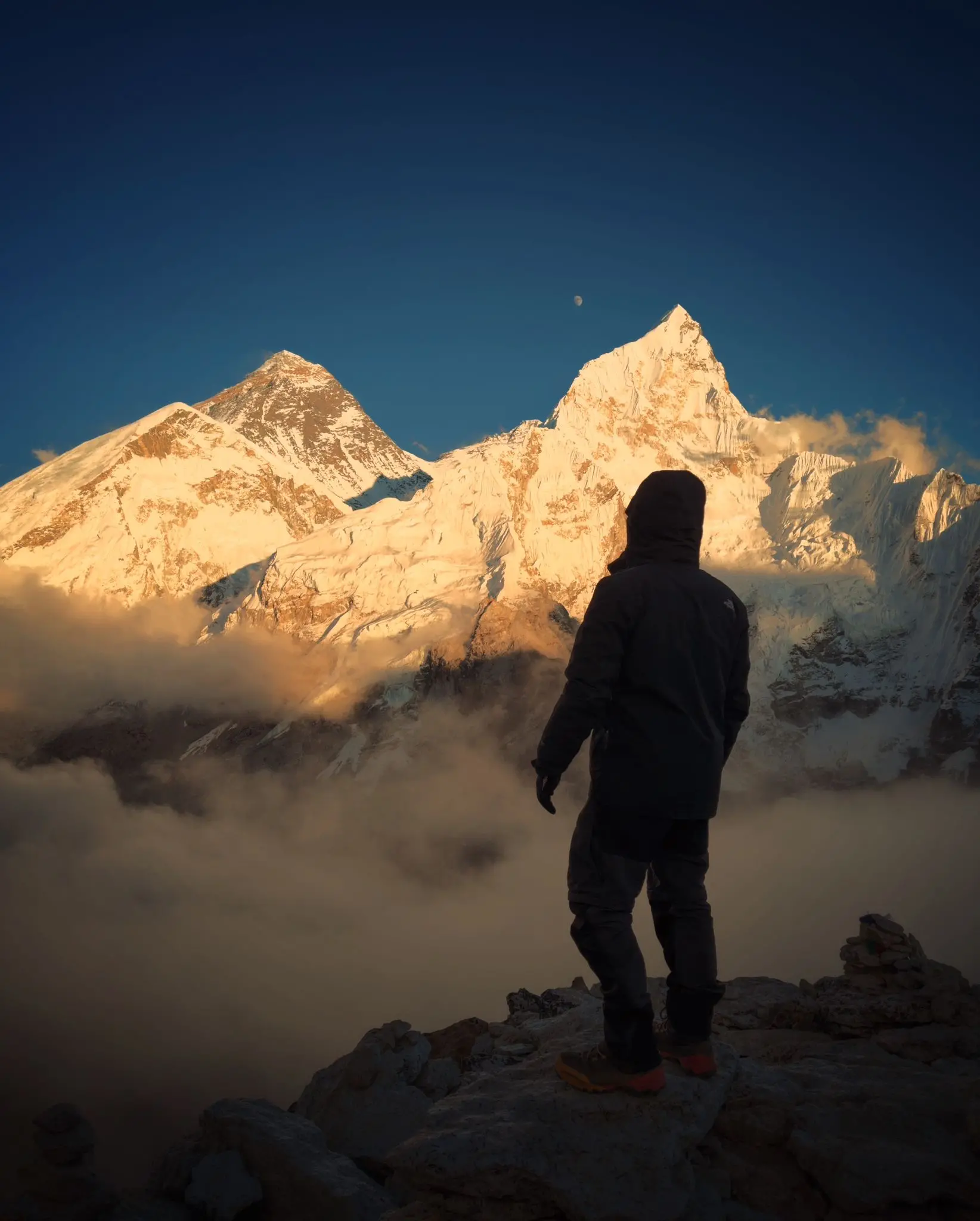 Tramonto sull'Everest (foto concessa)