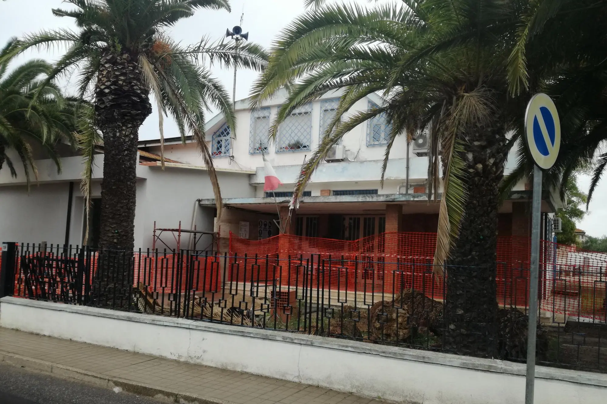 Il Municipio di Palmas Arborea (foto Giacomo Pala)