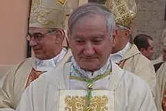 Monsignor Sergio Pintor (foto Sanna)