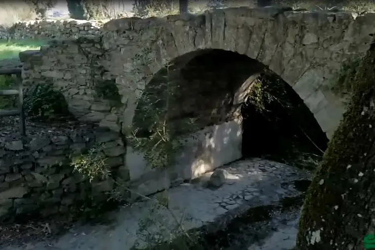 Il ponte romano di Usellus (foto concessa)