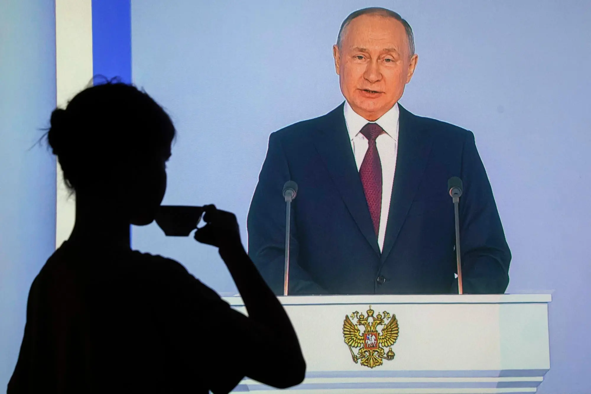 Il discorso di Putin all'Assemblea Generale (Ansa)