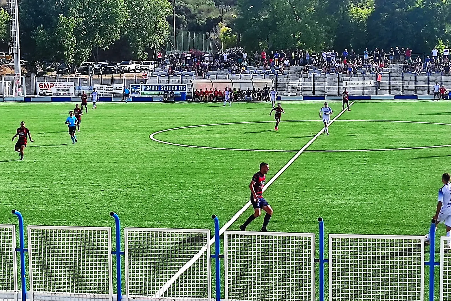 Un'azione di gioco (foto G. Marras)