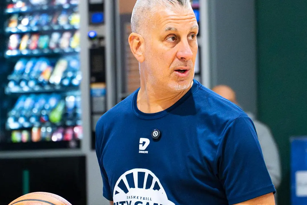 Adam Filippi durante una seduta d'allenamento a Sestu (foto concessa)