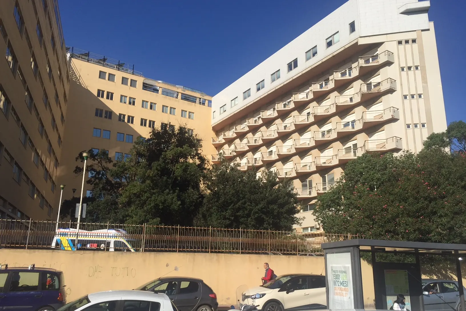 L'ospedale Businco di Cagliari (Archivio L'Unione Sarda)