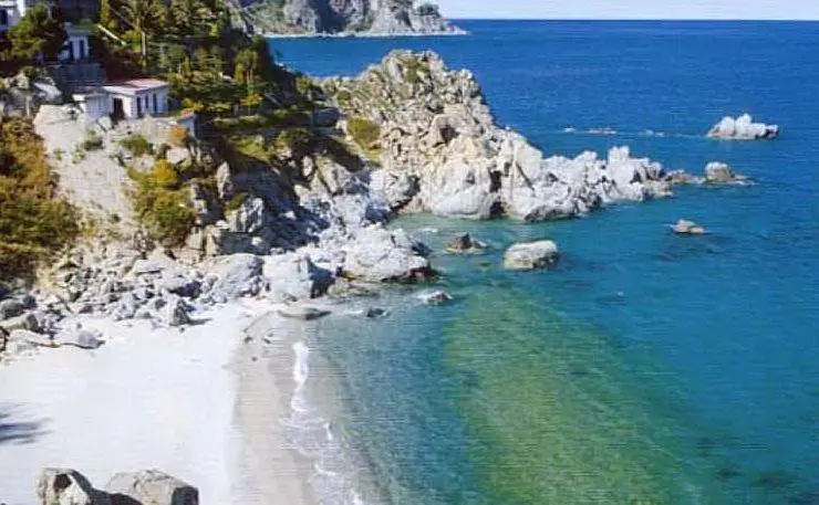 Spiaggia di Caminia in Calabria