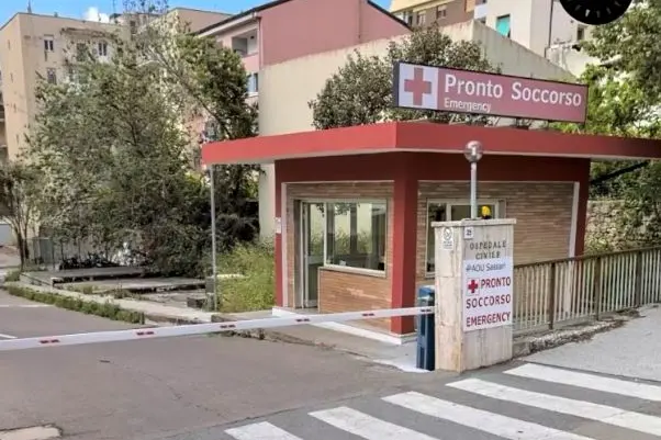 Il Pronto soccorso dell'ospedale civile di Sassari (foto Pala)