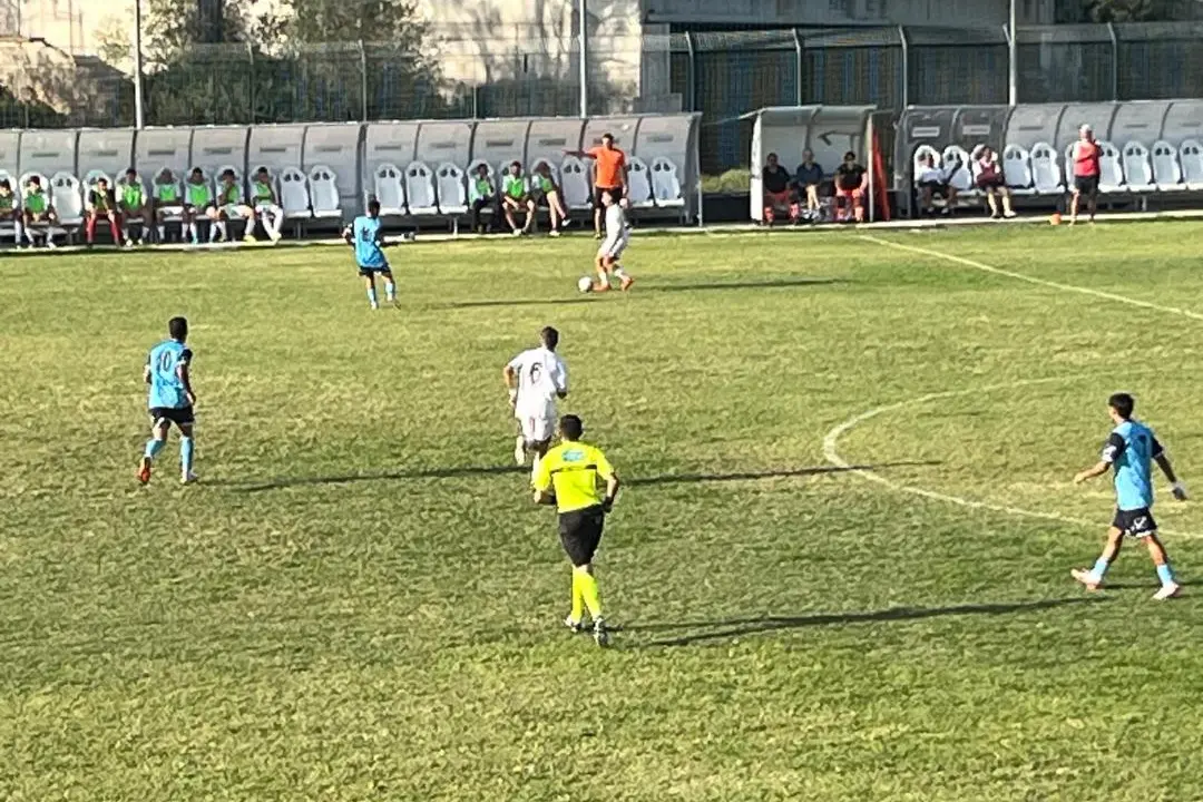 Olbia in campo (foto Giagnoni)