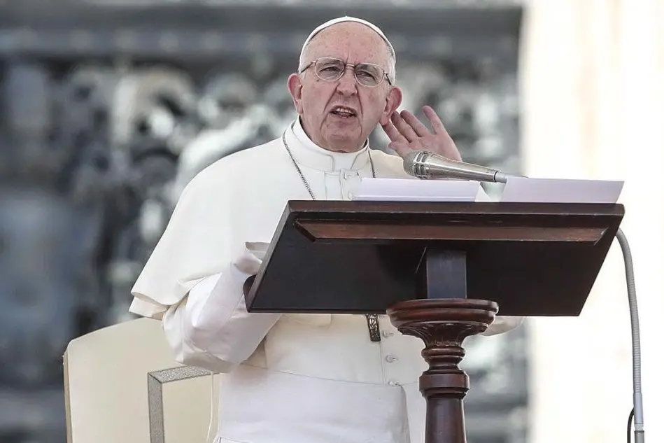 Papa Francesco (foto Ansa)