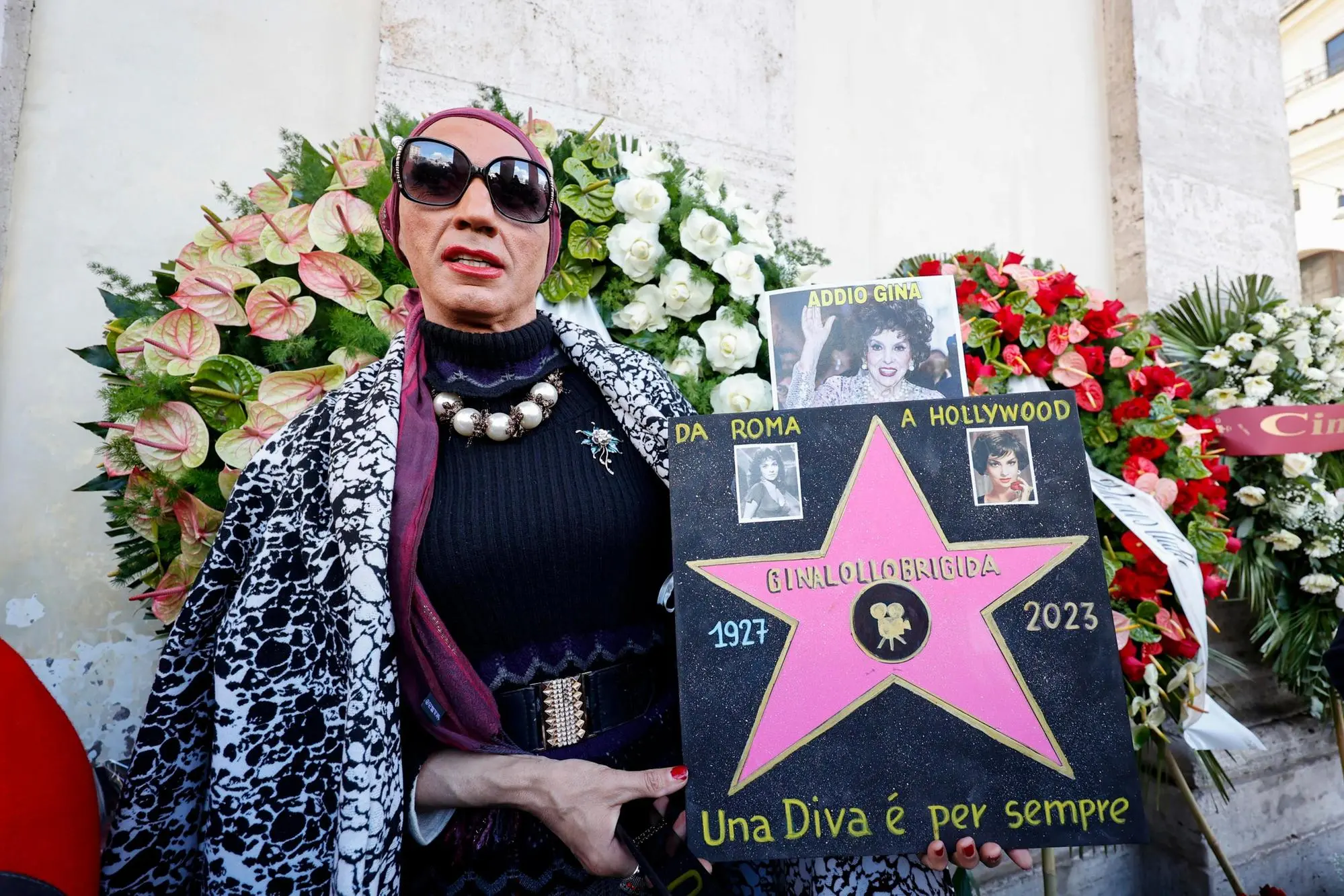Il ricordo della stella ricevuta a Hollywood
