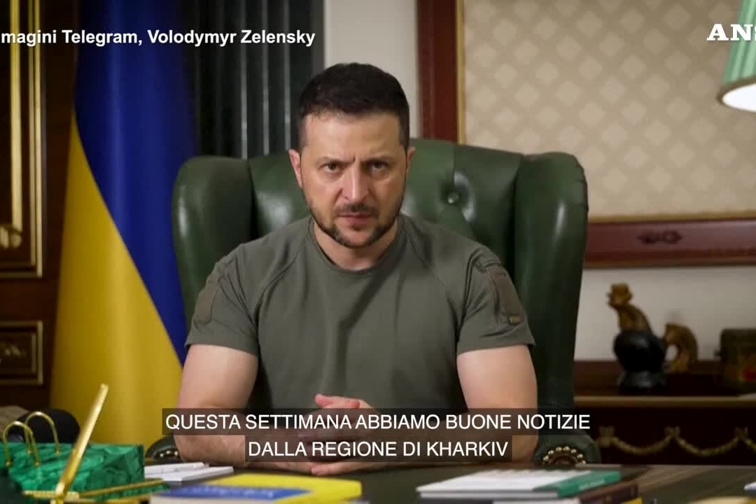Ucraina, Zelensky: &quot;Riconquistate varie località vicino a Kharkiv&quot;